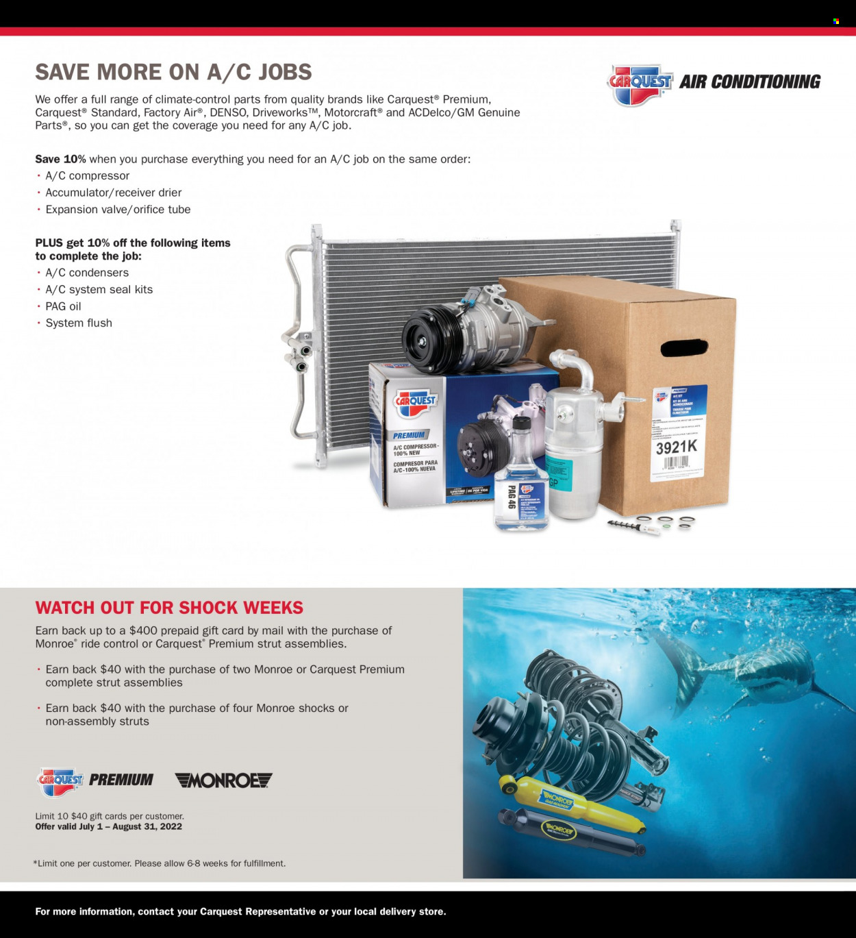 Carquest Auto Parts Current Sales Weekly Ads Online