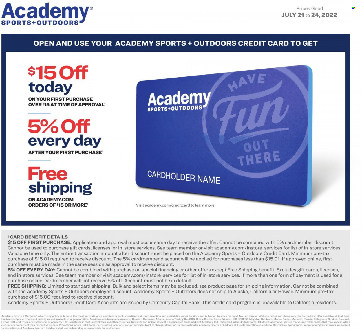 Academy Sports + Outdoors Ad: 4-Day Sale - Page 7