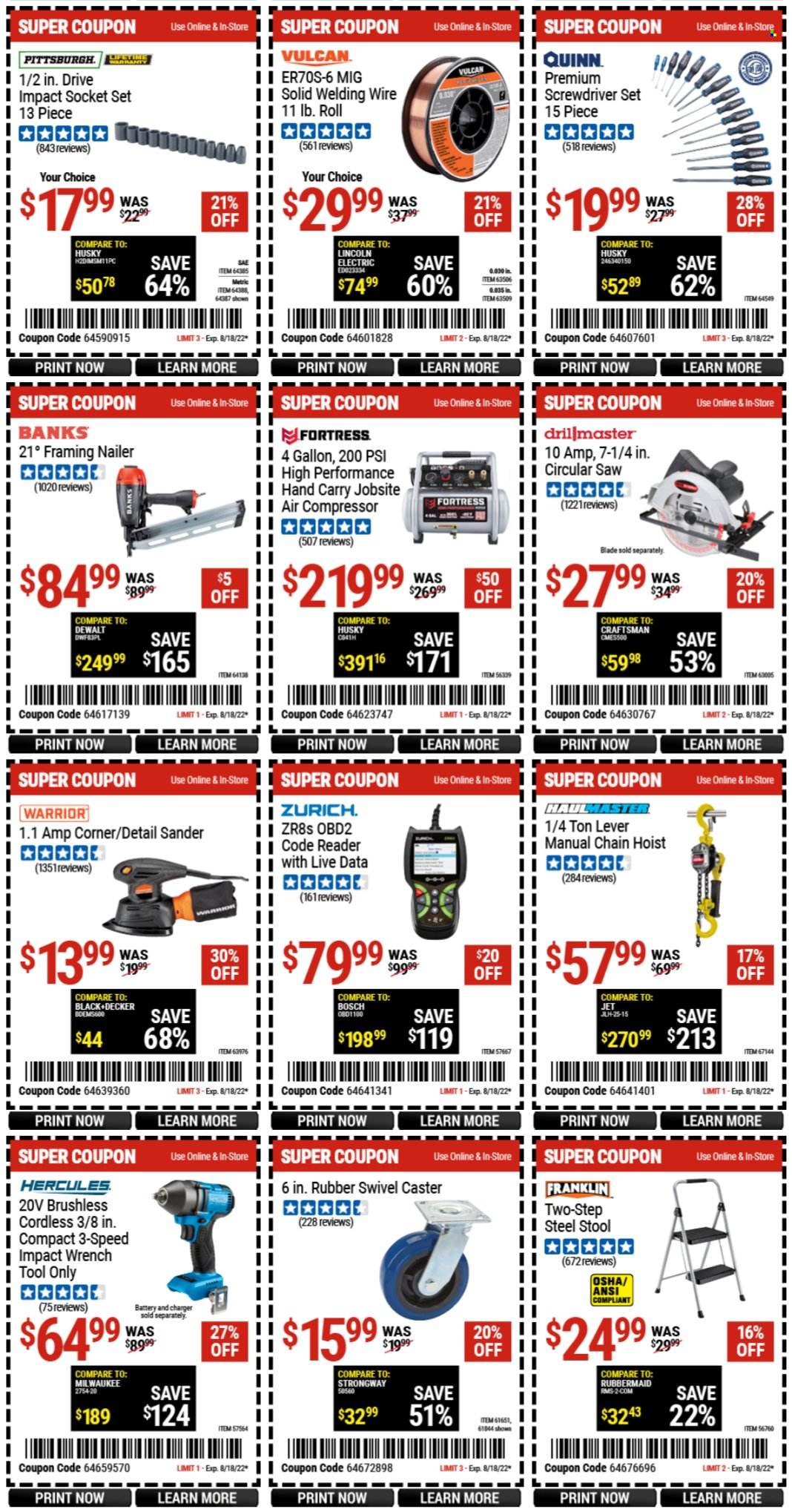 Harbor Freight Super Coupons - Page 5