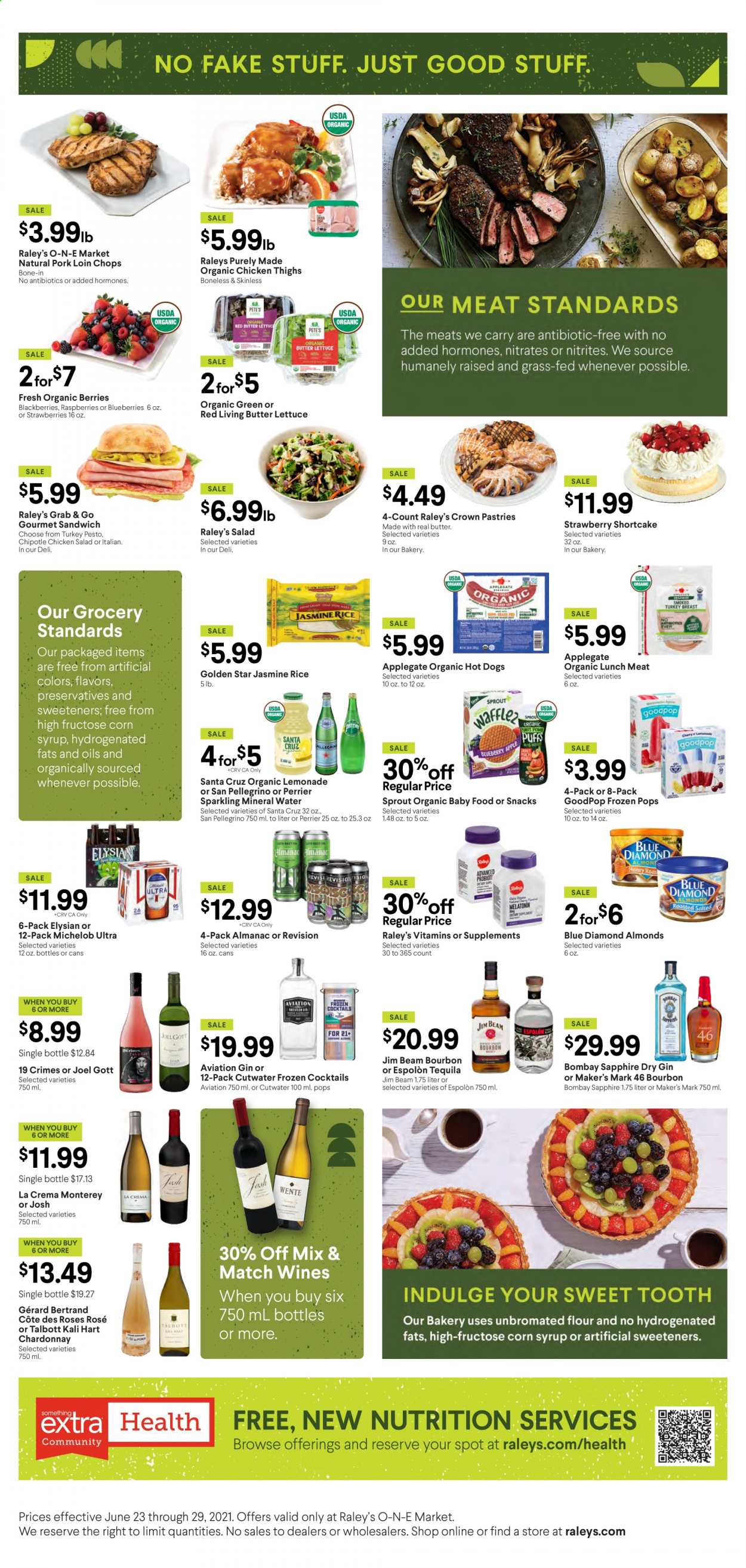 Raley's ONE Market Ad from june 23 to 29 2021 - Page 2