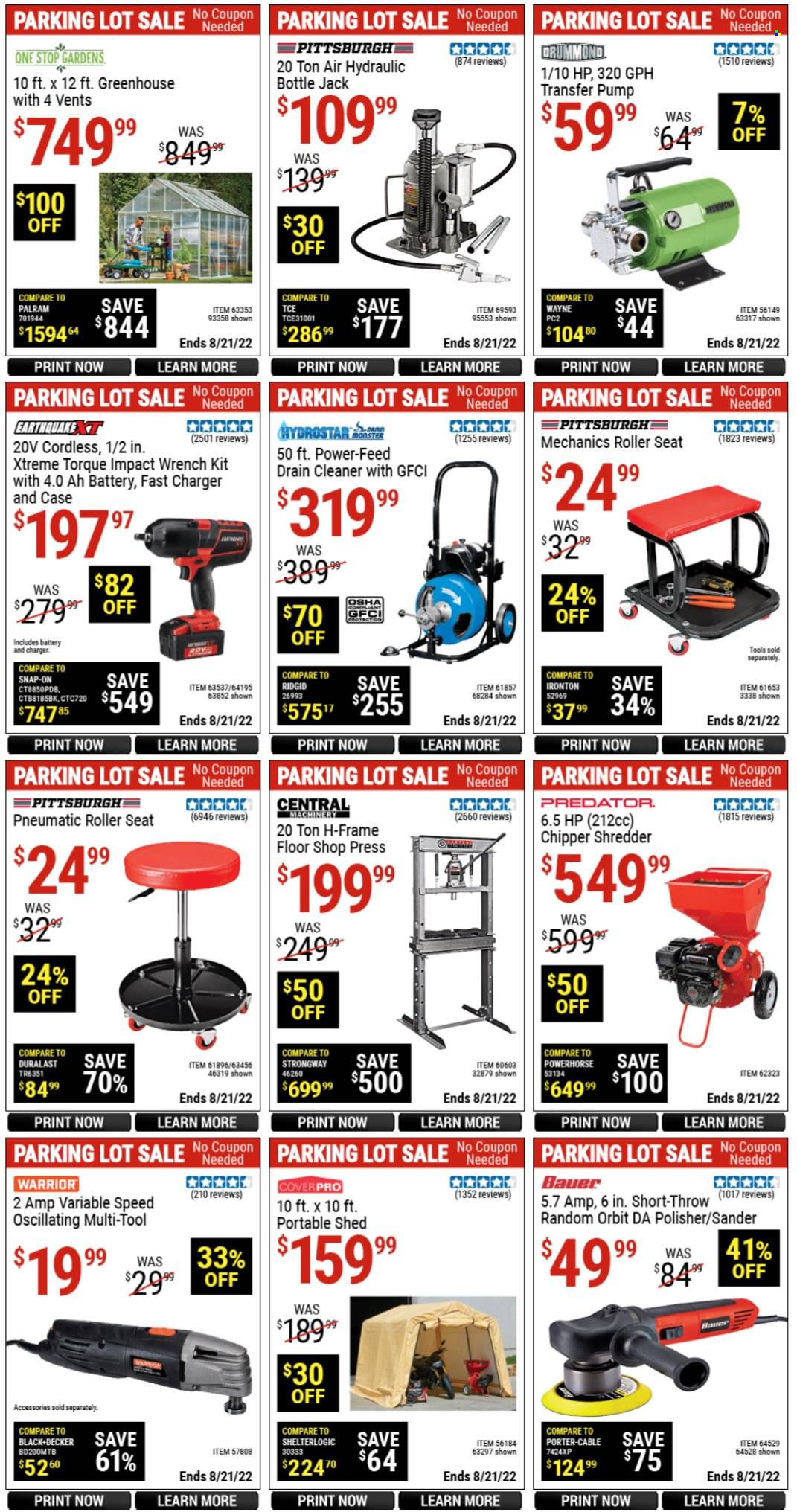 Harbor Freight Ad: Parking Lot Sale - Page 6