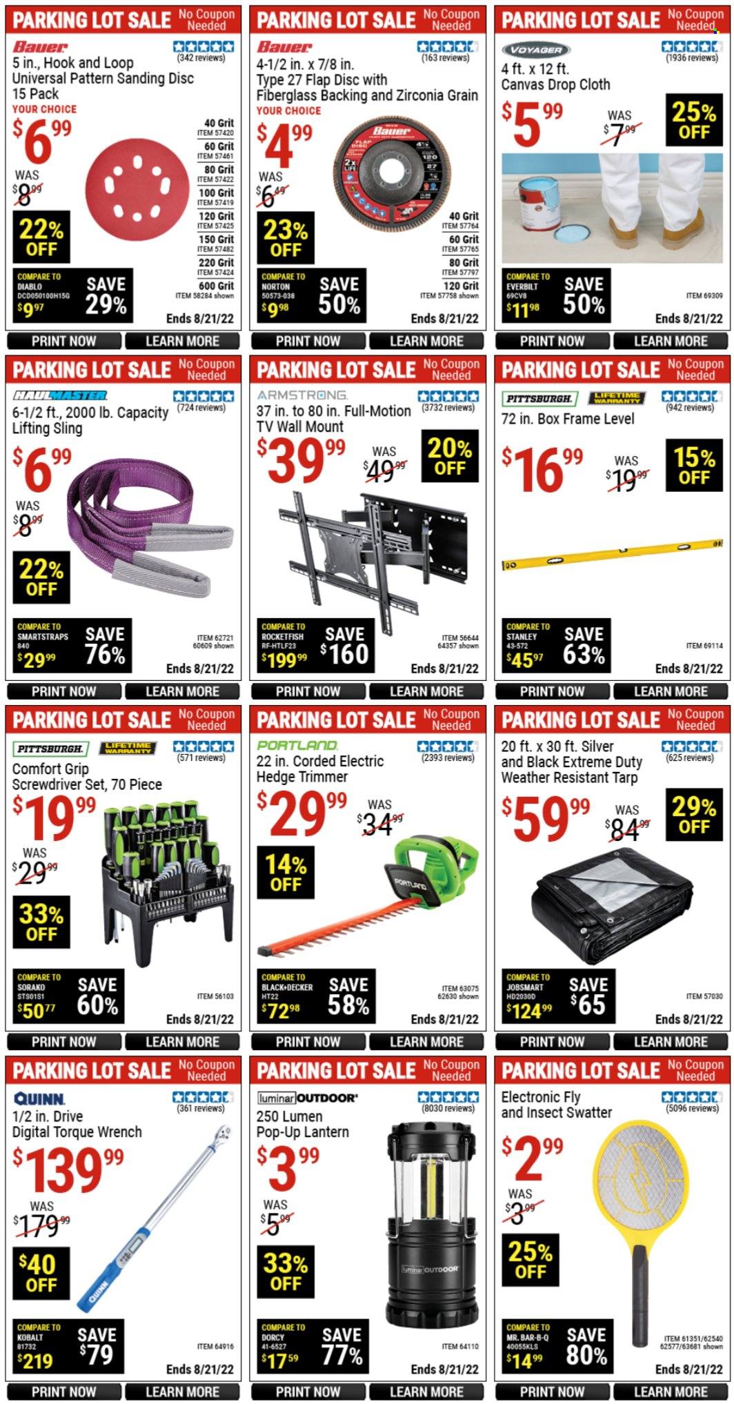 Harbor Freight Ad: Parking Lot Sale - Page 9