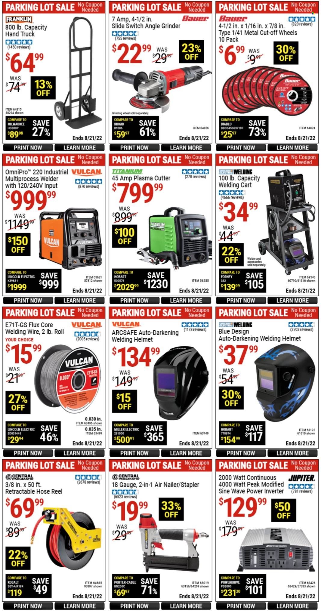 Harbor Freight Ad: Parking Lot Sale - Page 11