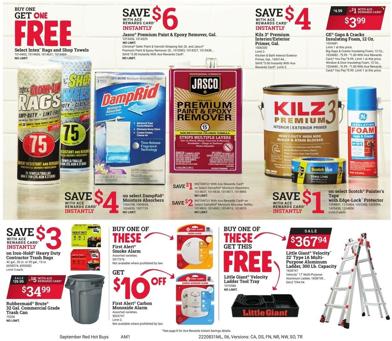 Ace Hardware September 2022 Red Hot Buys Deals - Page 6