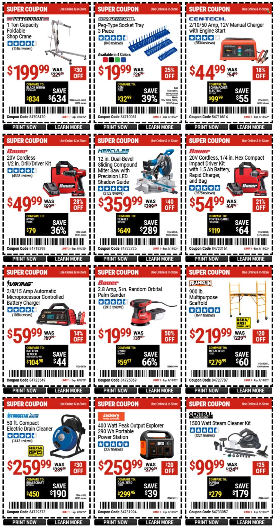 Harbor Freight Current Sales Weekly Ads Online