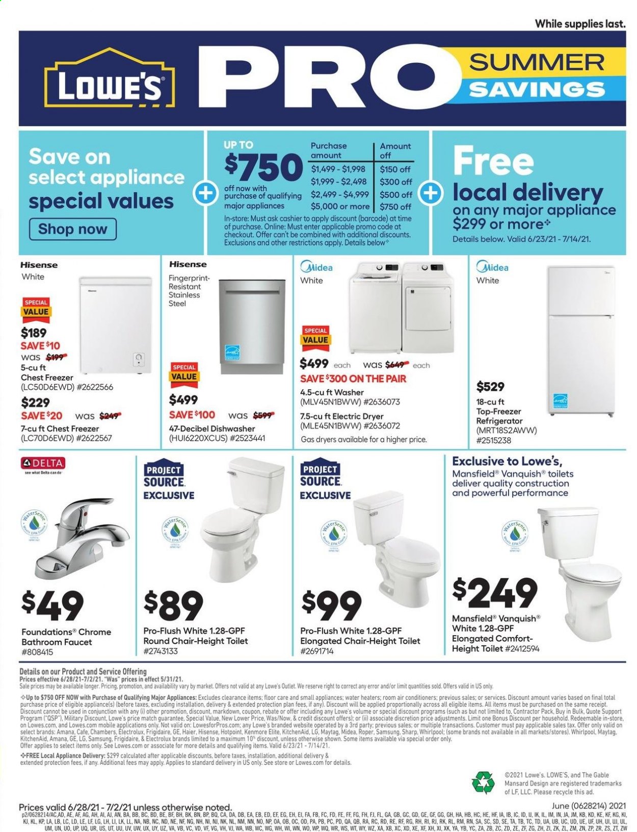 Lowe's Pro Ad from june 28 to july 2 2021 - Page 2