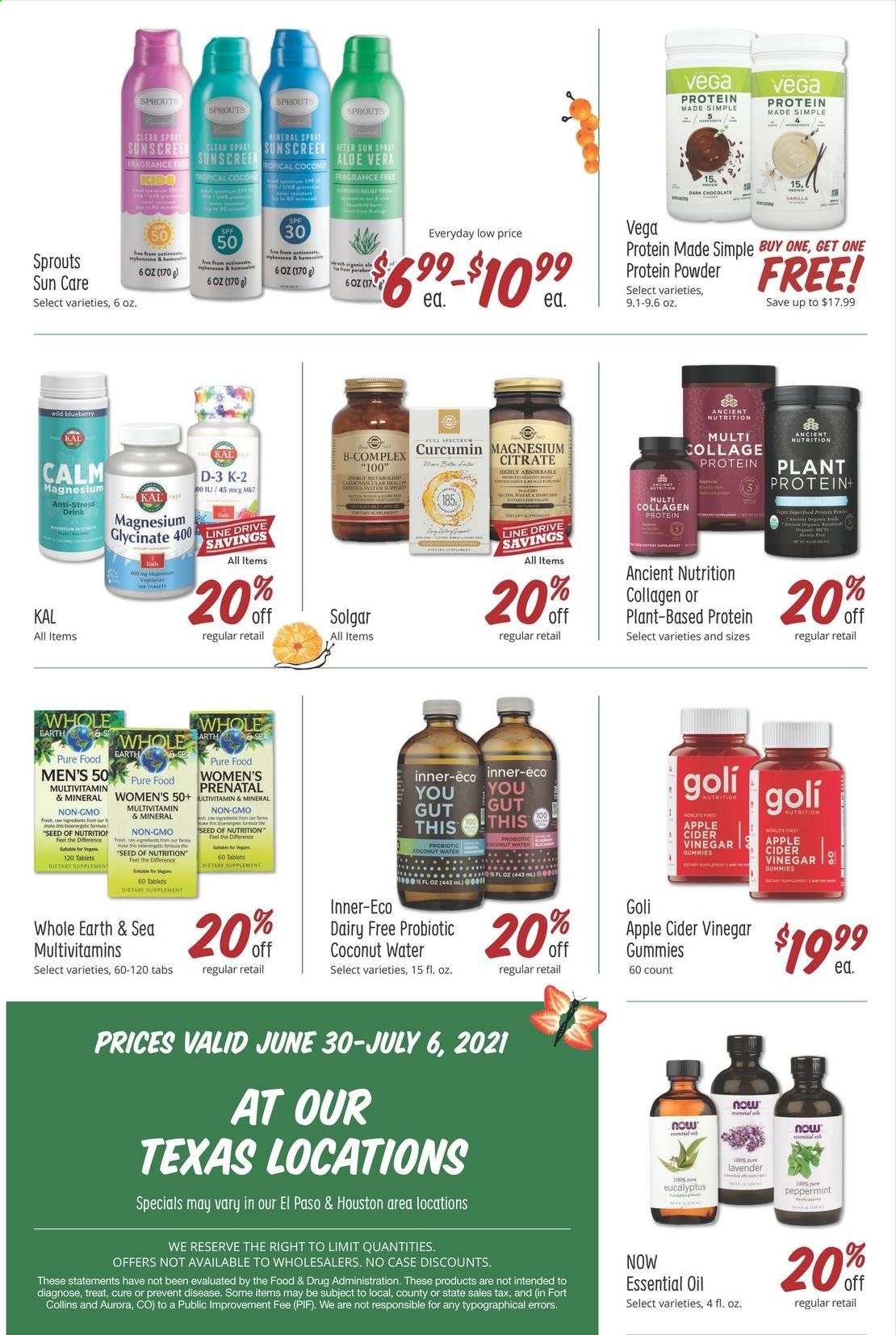 Sprouts Farmers Market Ad from june 30 to july 6 2021 - Page 8