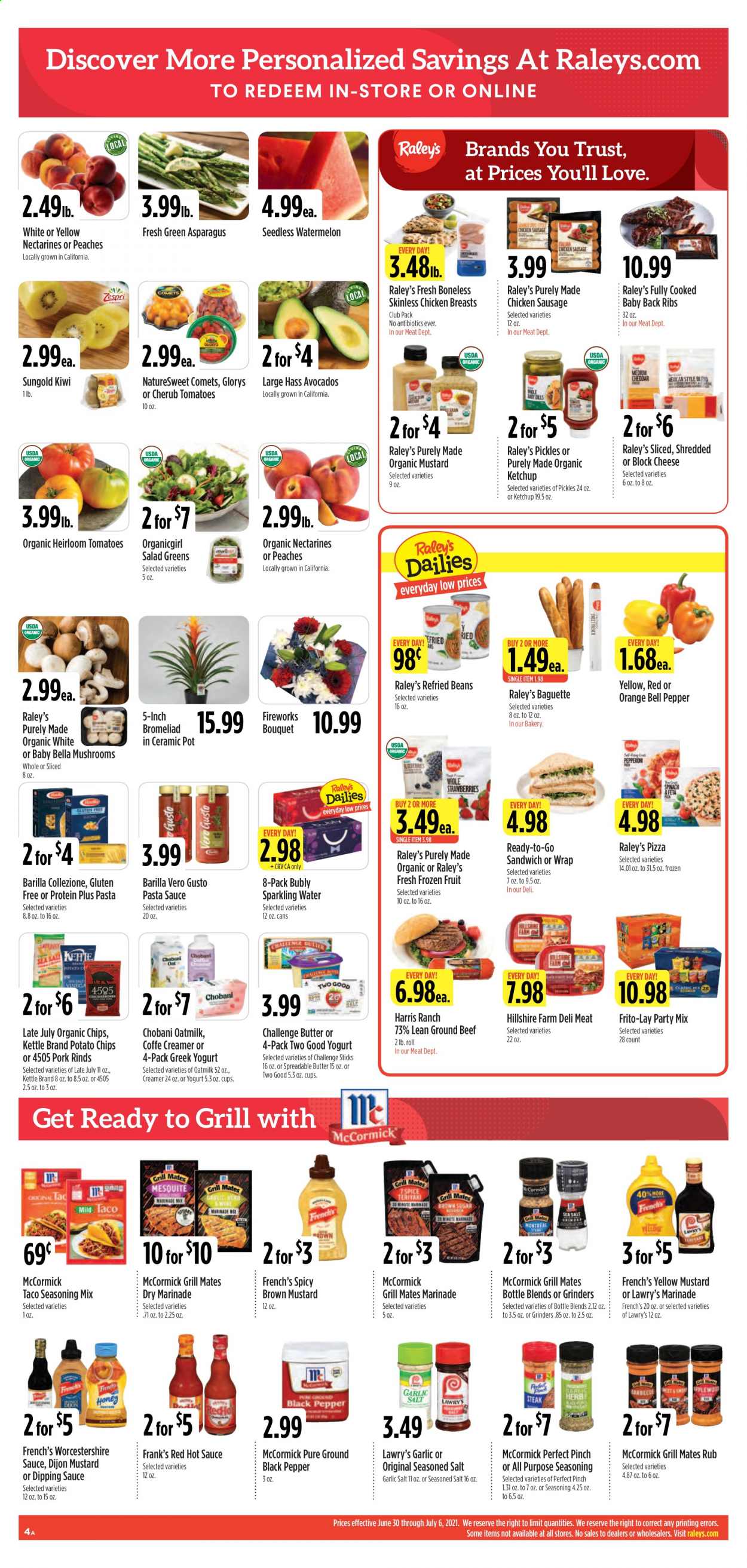 Raley's Ad from june 30 to july 6 2021 - Page 4