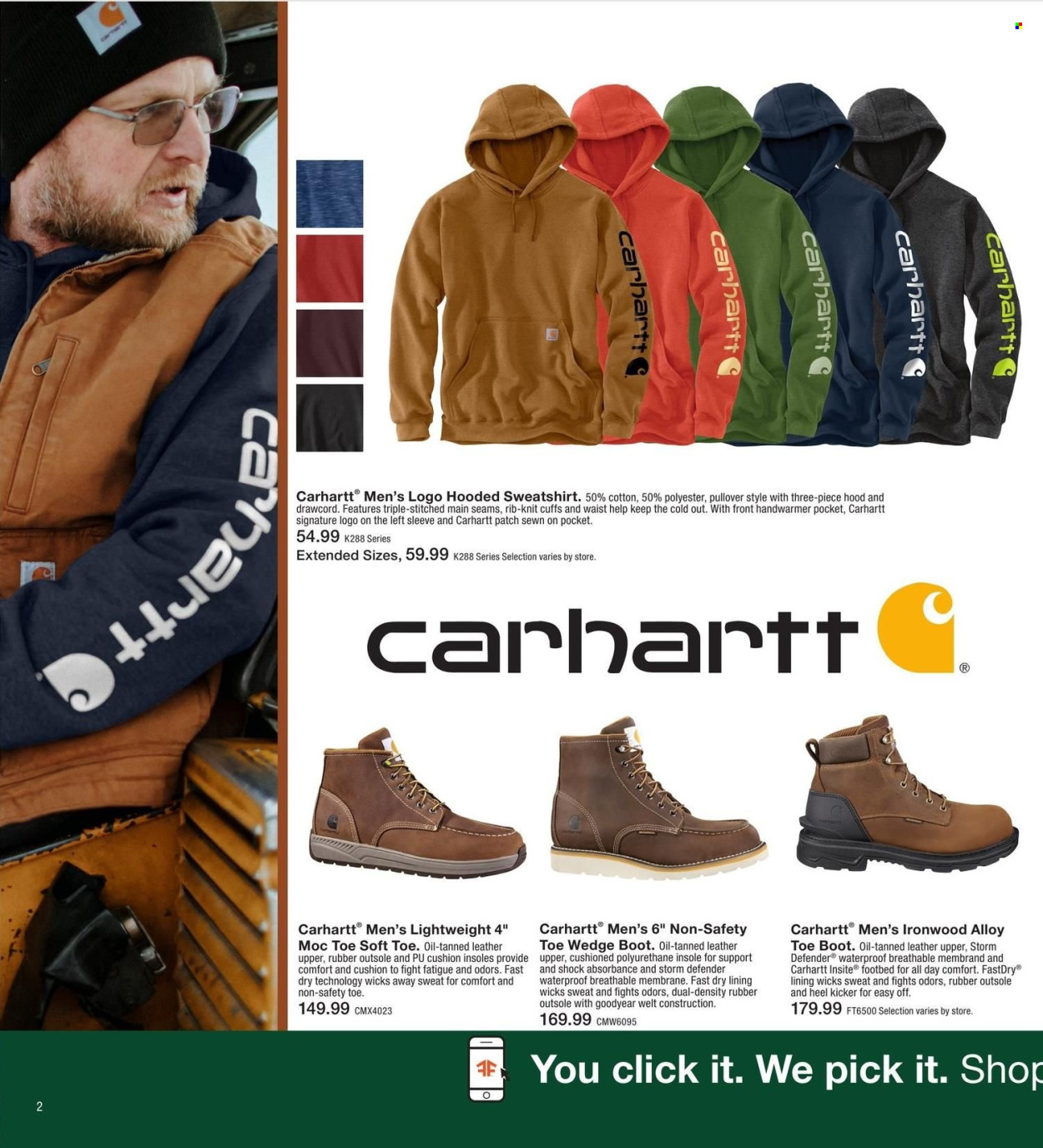 Fleet Farm Fall 2022 Workwear Catalog - Page 2
