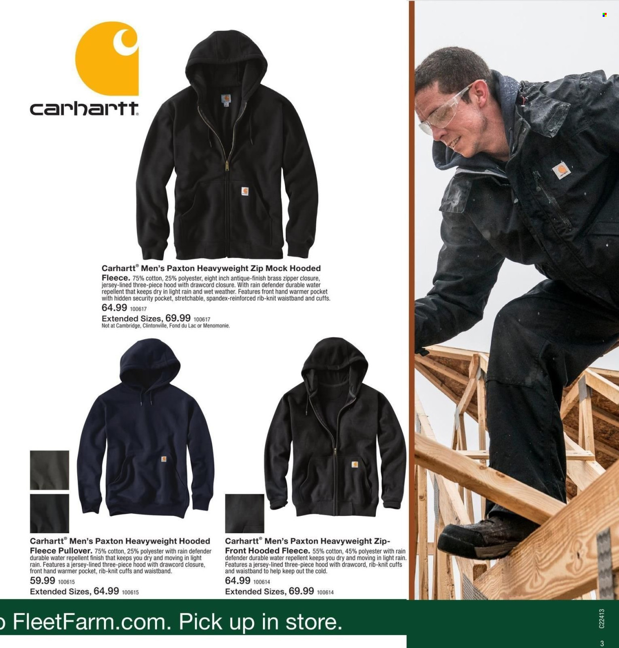 Fleet Farm Fall 2022 Workwear Catalog - Page 3