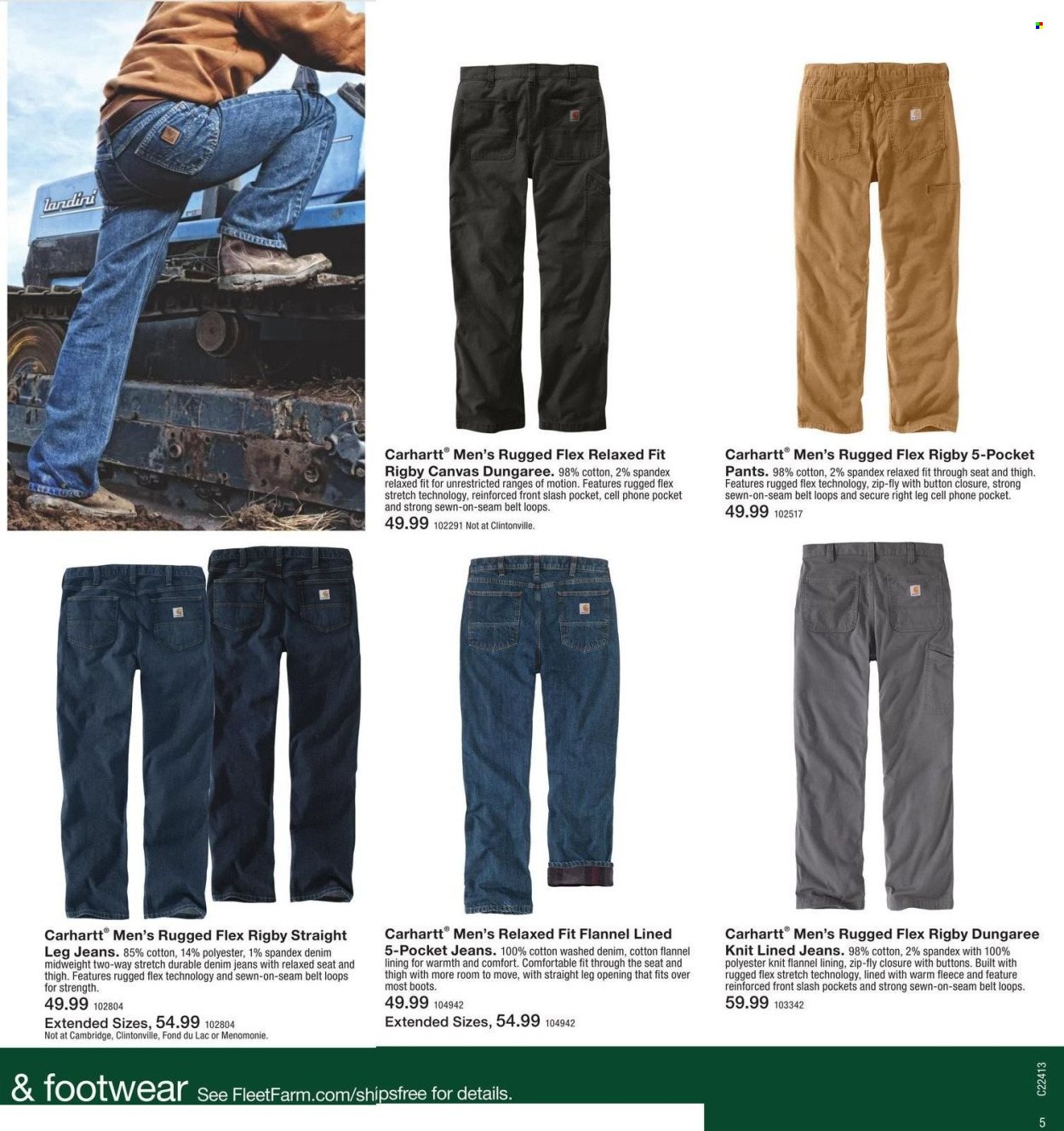 Fleet Farm Fall 2022 Workwear Catalog - Page 5