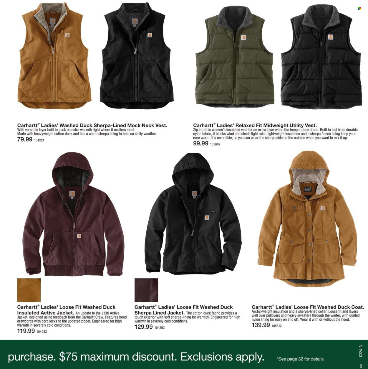 Fleet Farm Fall 2022 Workwear Catalog - Page 9
