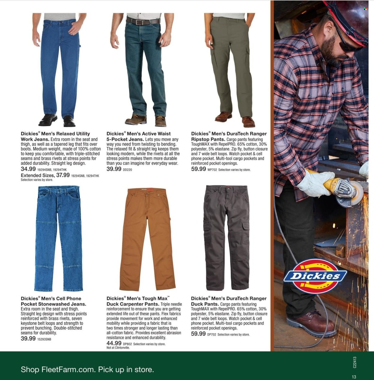 Fleet Farm Fall 2022 Workwear Catalog - Page 13