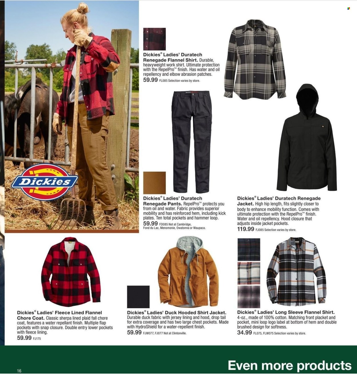 Fleet Farm Fall 2022 Workwear Catalog - Page 16