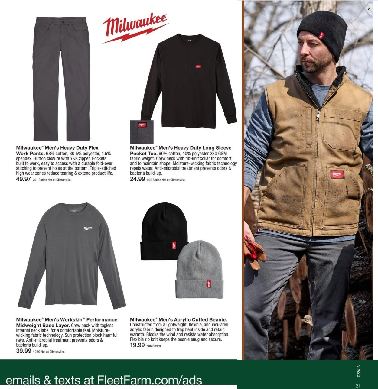 Fleet Farm Fall 2022 Workwear Catalog - Page 21