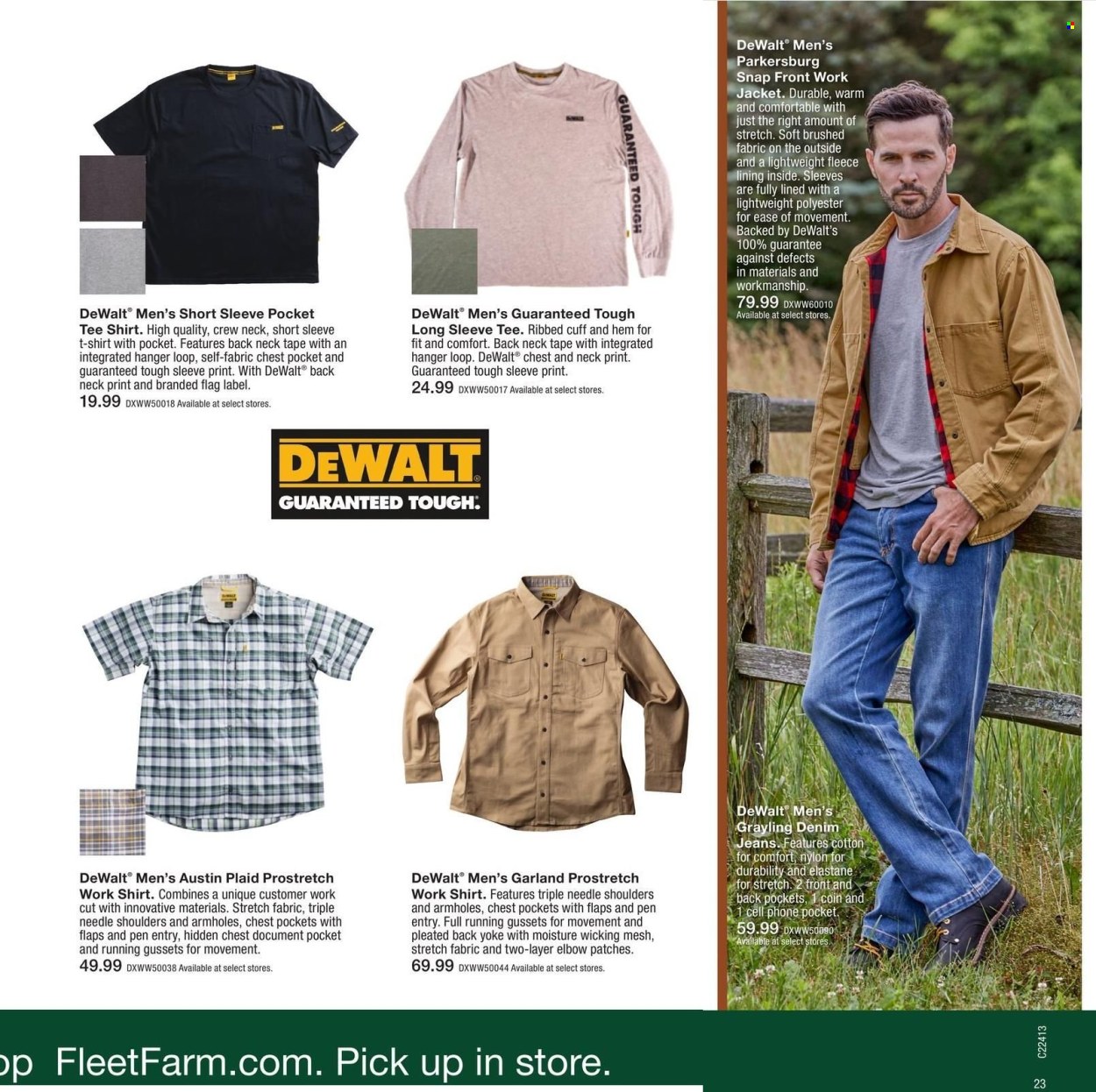 Fleet Farm Fall 2022 Workwear Catalog - Page 23
