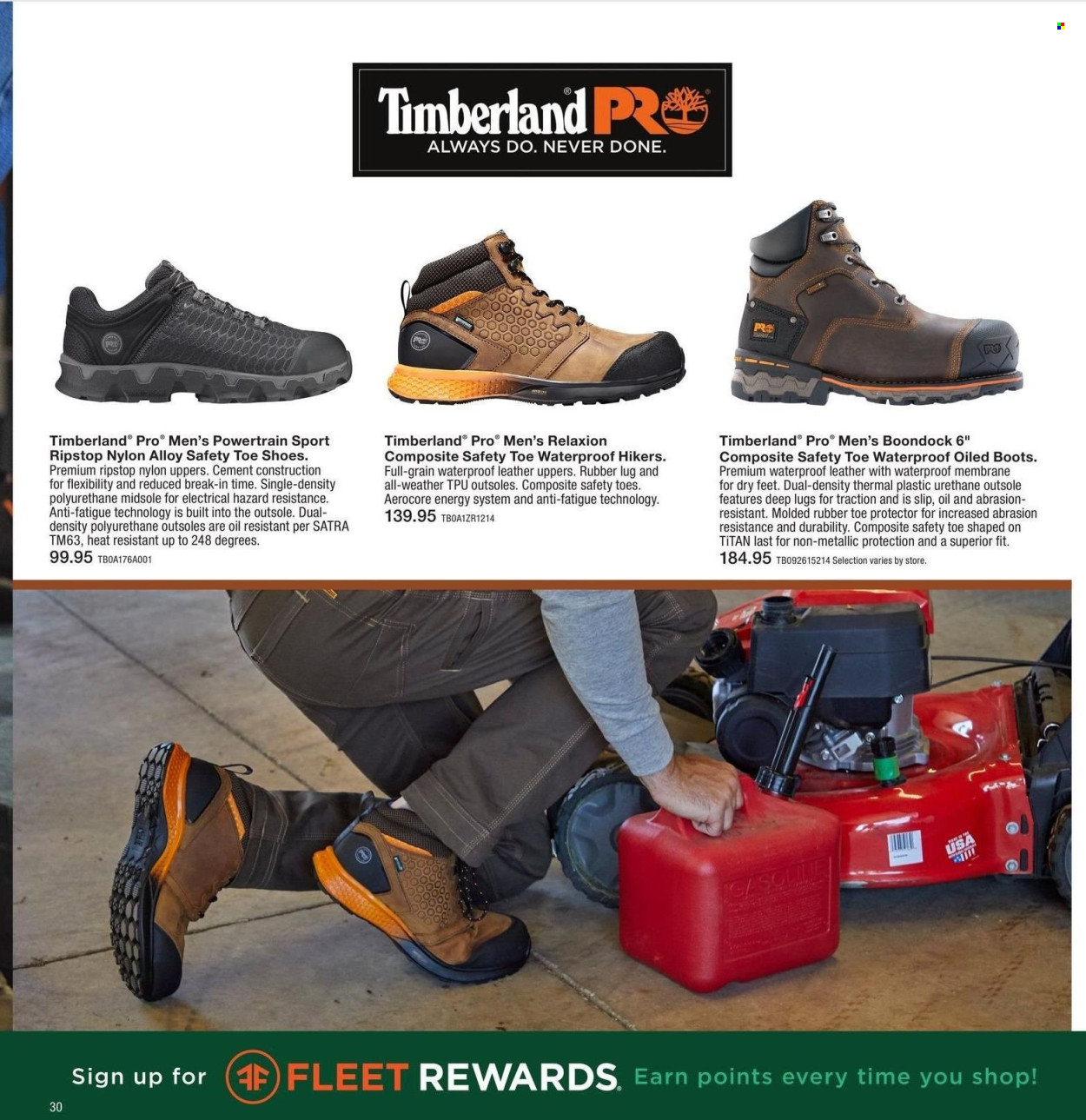 Fleet Farm Fall 2022 Workwear Catalog - Page 30