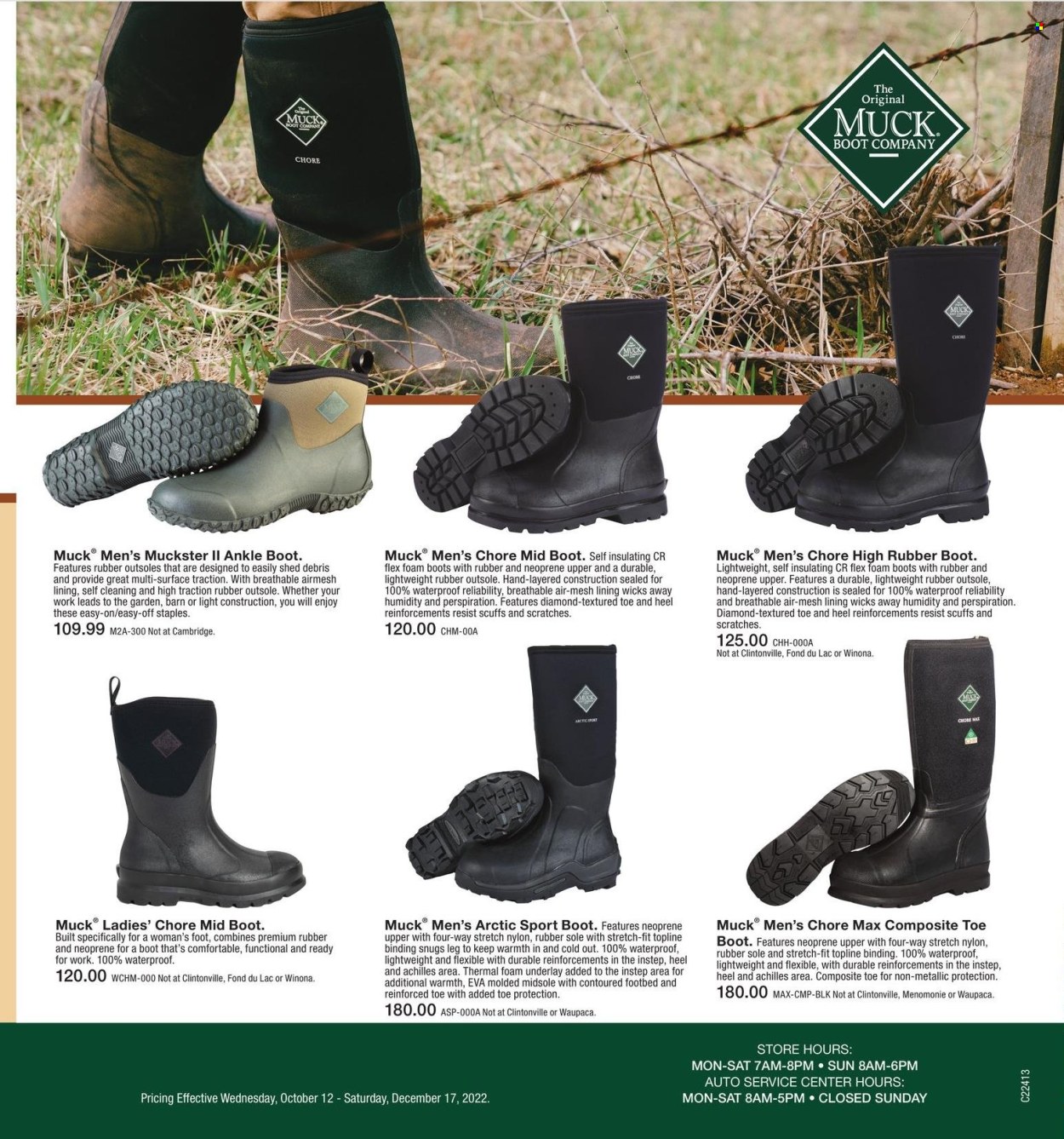 Fleet Farm Fall 2022 Workwear Catalog - Page 34