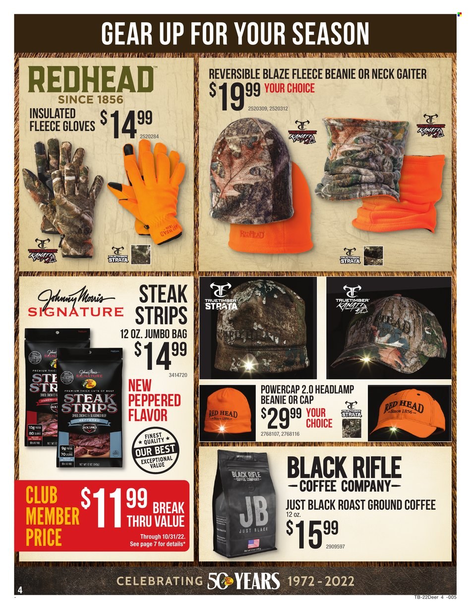 Cabela's + Bass Pro Shops Ad: Deer Season Gear Up & Save! - Page 4
