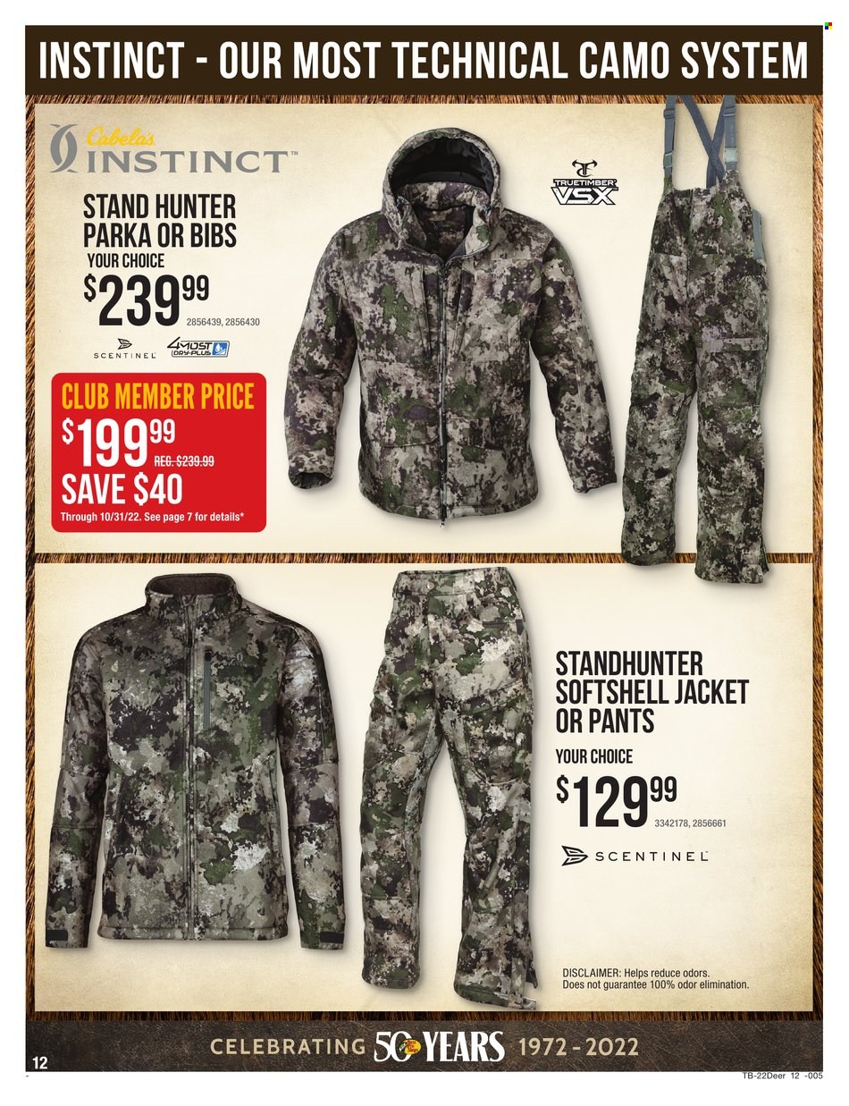 Cabela's + Bass Pro Shops Ad: Deer Season Gear Up & Save! - Page 12