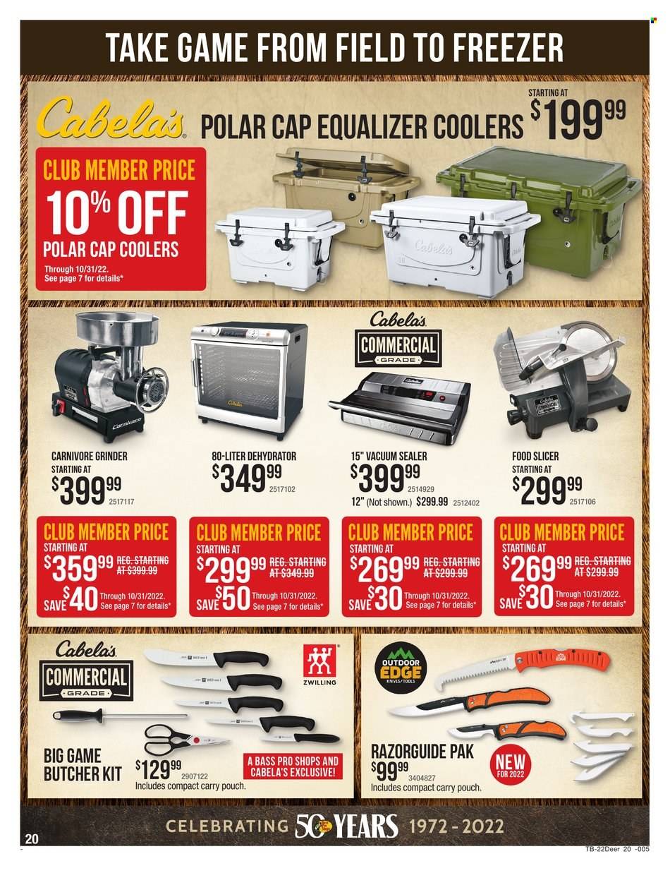 Cabela's + Bass Pro Shops Ad: Deer Season Gear Up & Save! - Page 20