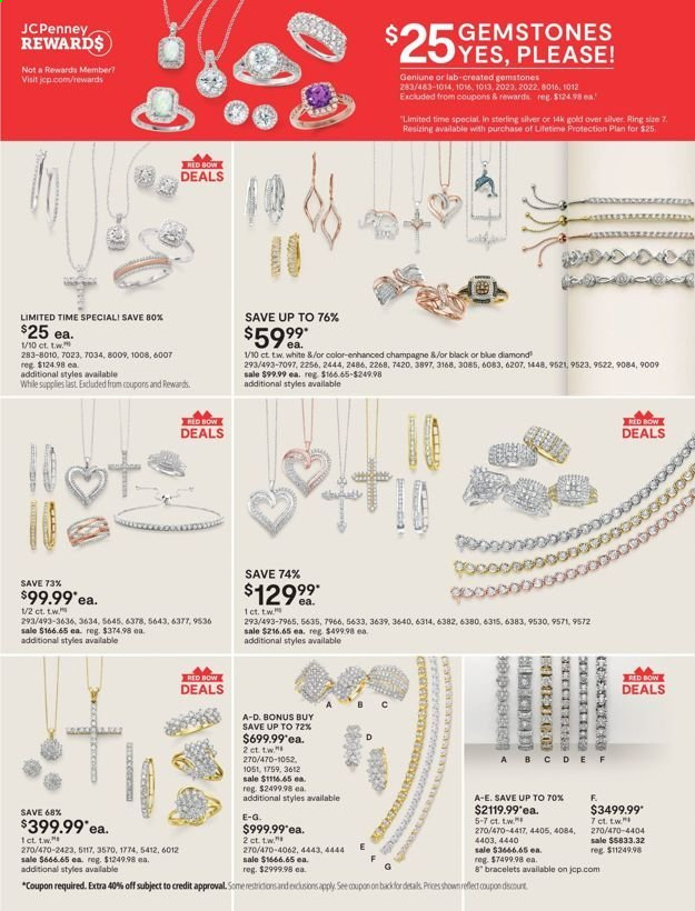 JCPenney Jewelry Ad from july 1 to 7 2021 - Page 3