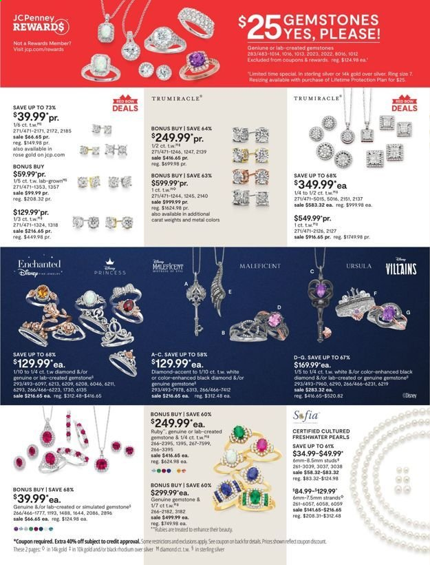JCPenney Jewelry Ad from july 1 to 7 2021 - Page 5