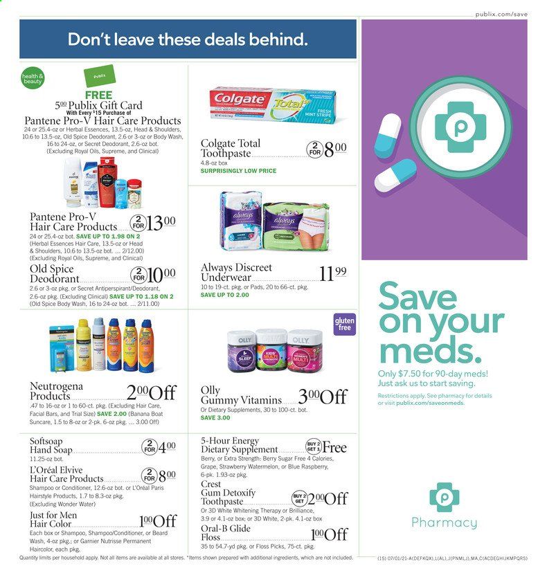 Publix Ad from july 1 to 7 2021 - Page 15