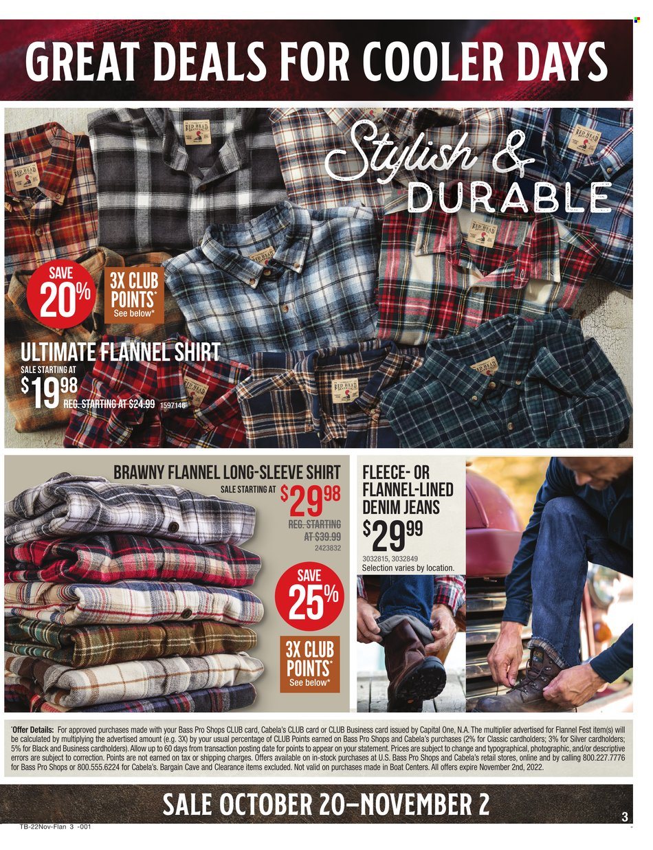 Bass Pro Shops + Cabela's Flannel Fest Ad - Page 3