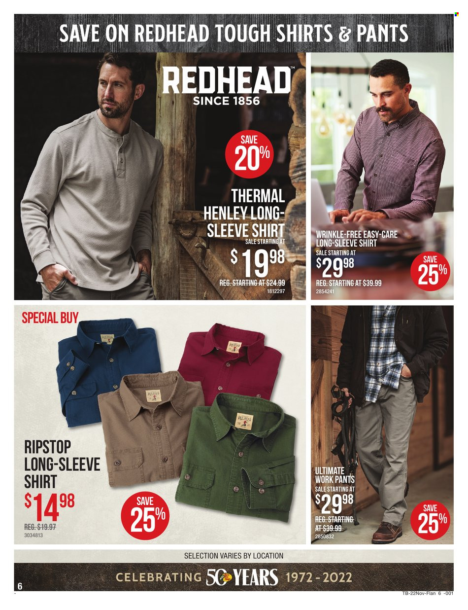 Bass Pro Shops + Cabela's Flannel Fest Ad - Page 6