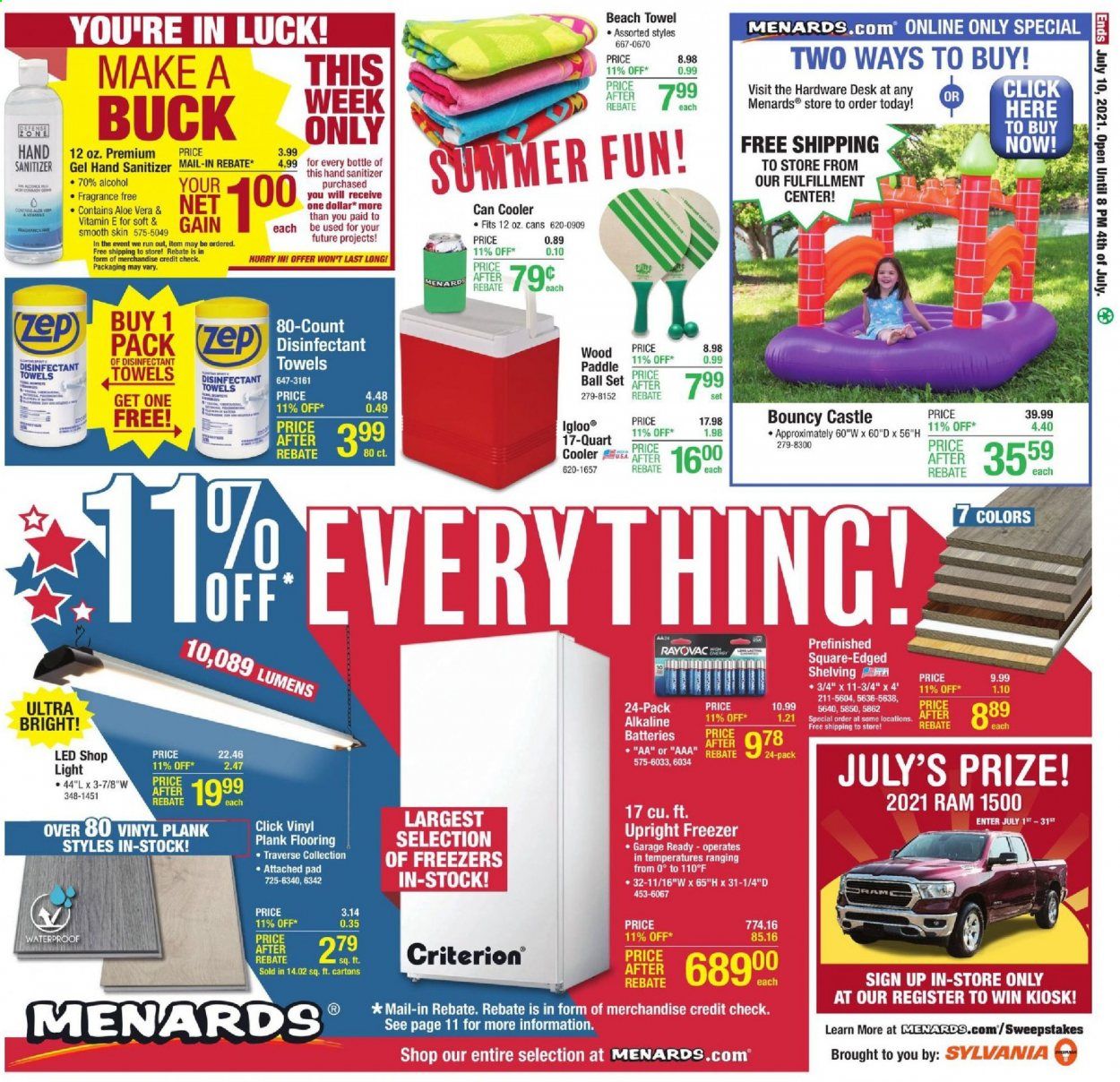 Menards Ad from july 1 to 10 2021 - Page 18