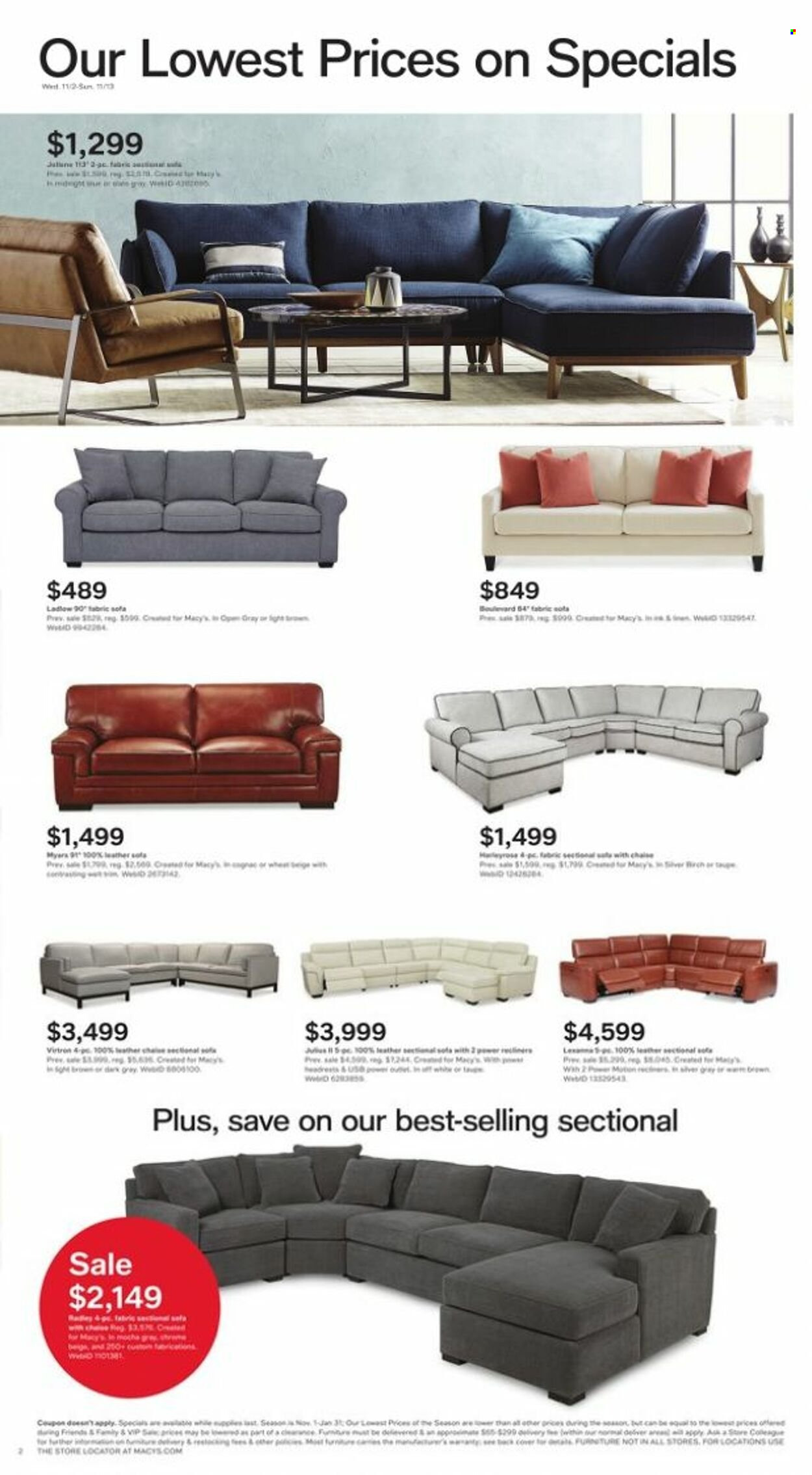 Macy's Furniture Ad - Page 2