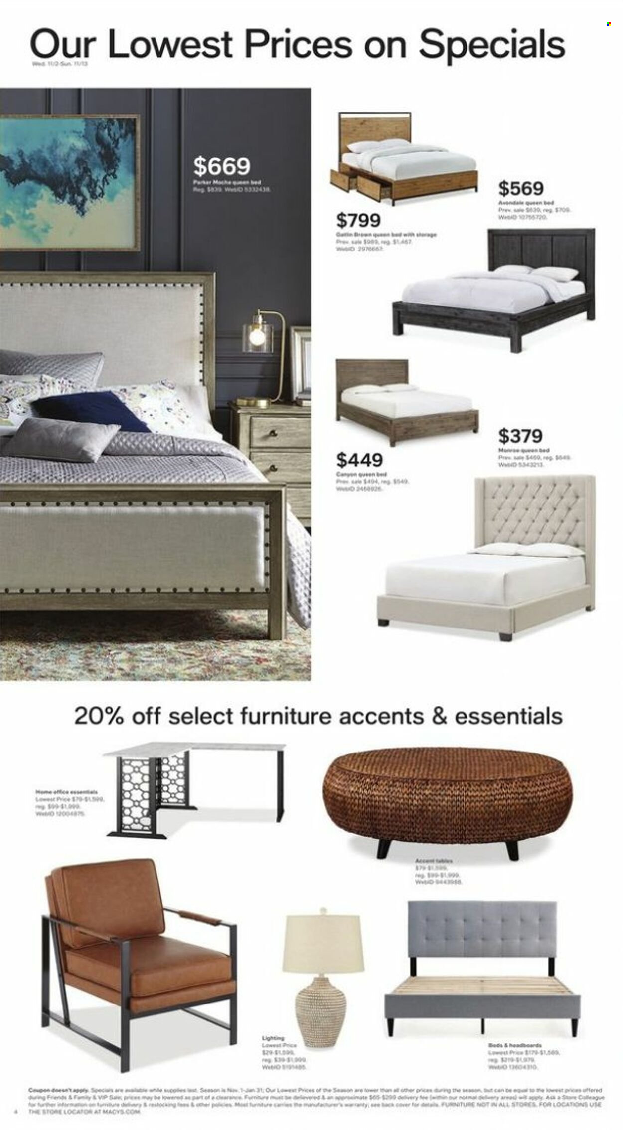 Macy's Furniture Ad - Page 4