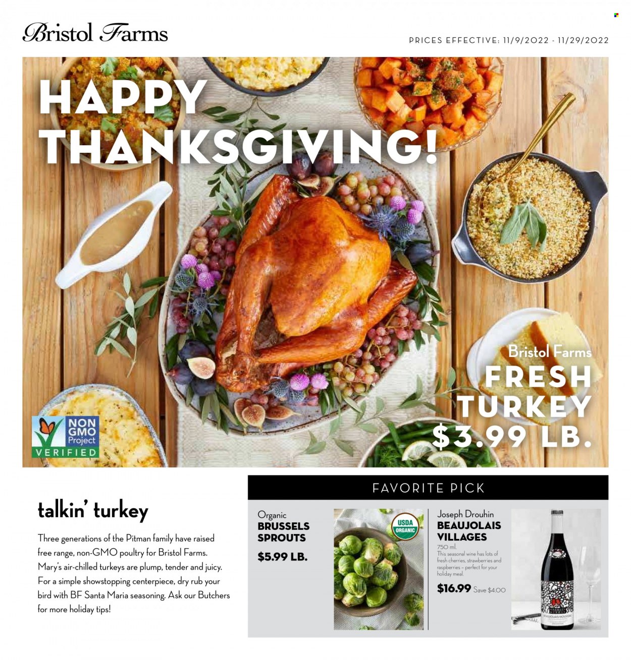 Bristol Farms Ad - Page 1
