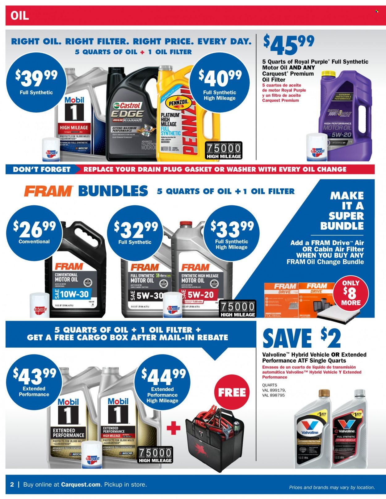 Carquest Auto Parts Ad - Page 2