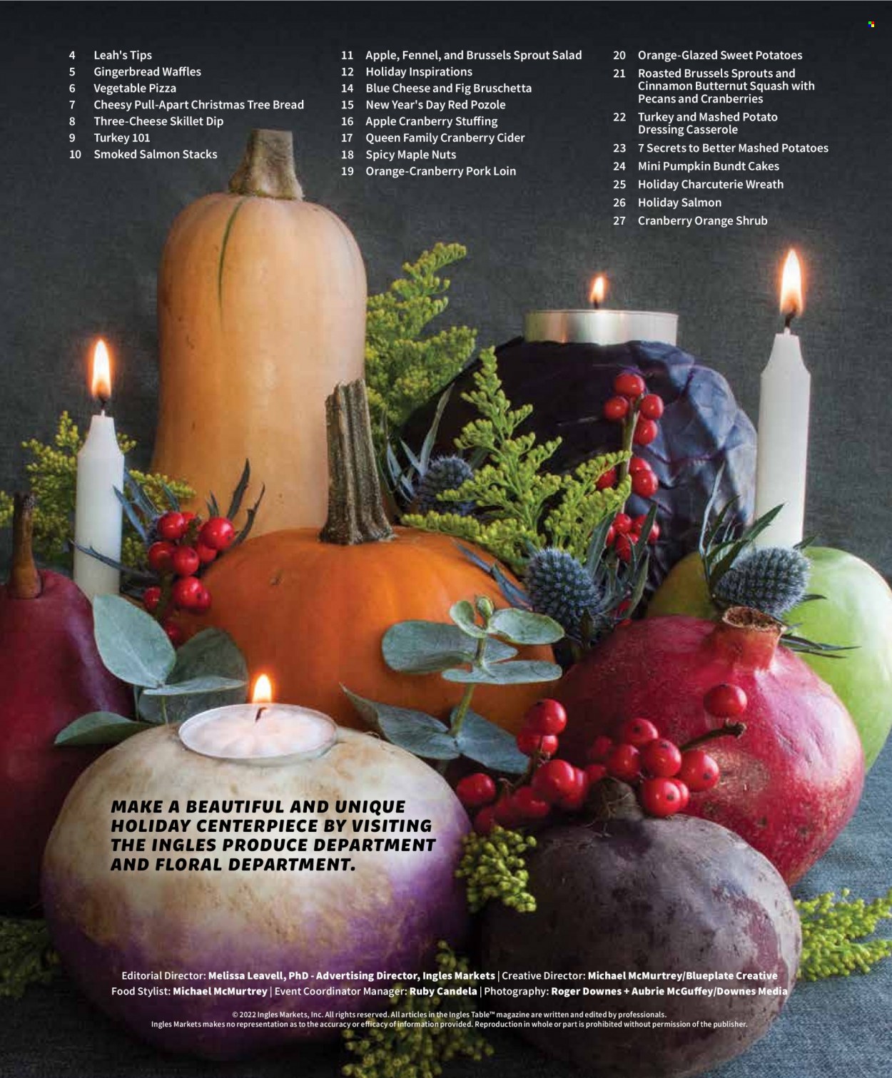 The Ingles Table Magazine - Holiday 2022 - Page 3