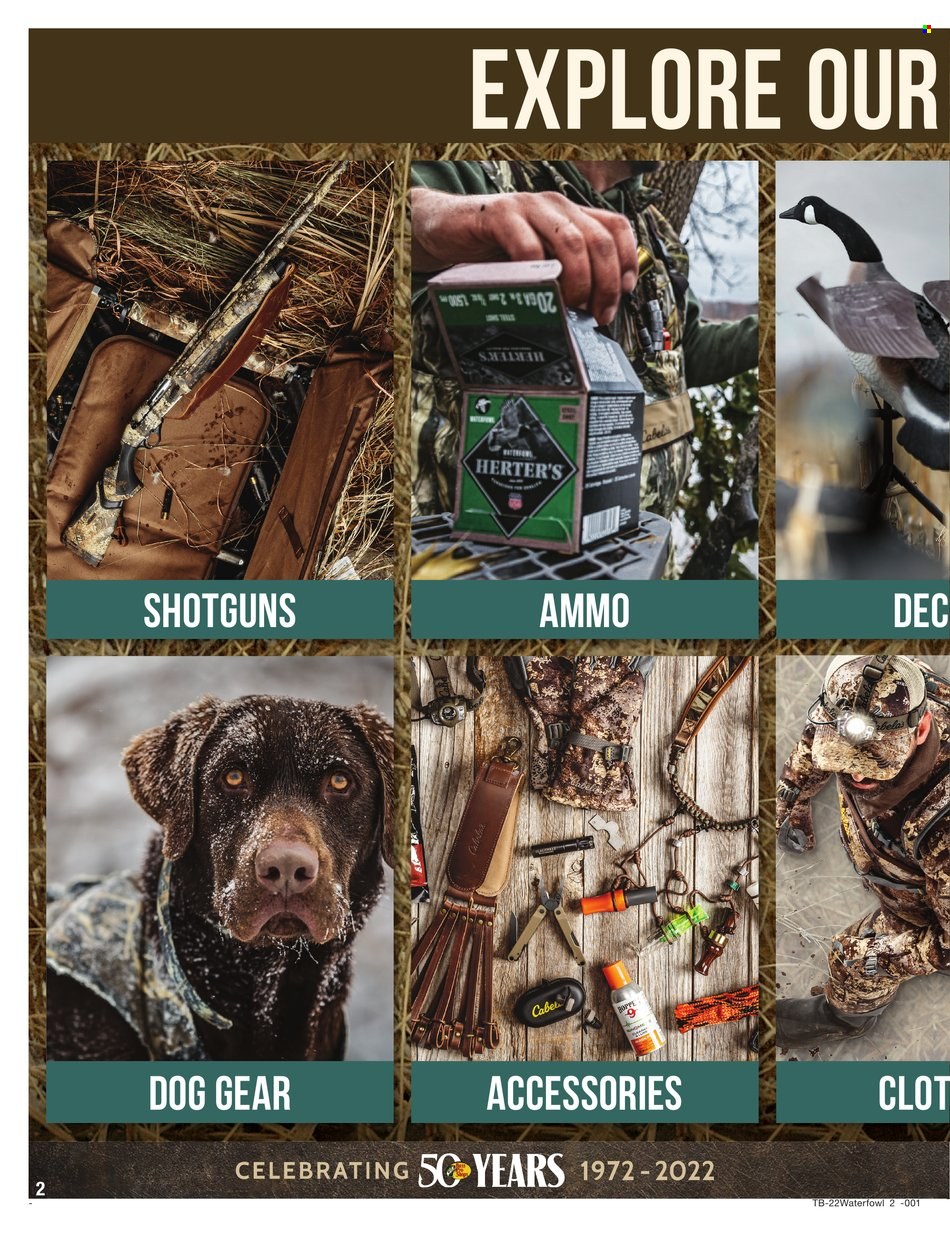 Cabela's + Bass Pro Shops Ad: Waterfowl Gear Up & Save! - Page 2