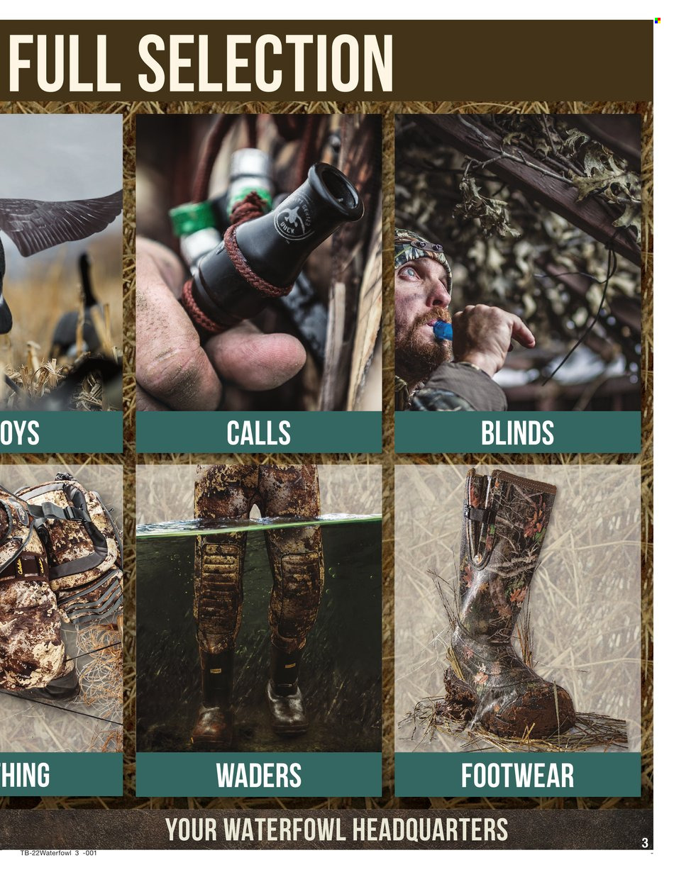 Cabela's + Bass Pro Shops Ad: Waterfowl Gear Up & Save! - Page 3