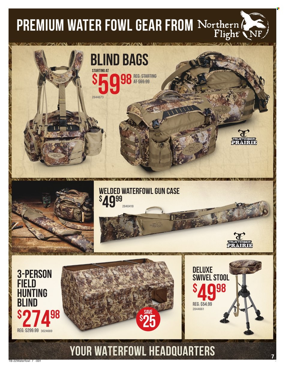 Cabela's + Bass Pro Shops Ad: Waterfowl Gear Up & Save! - Page 7