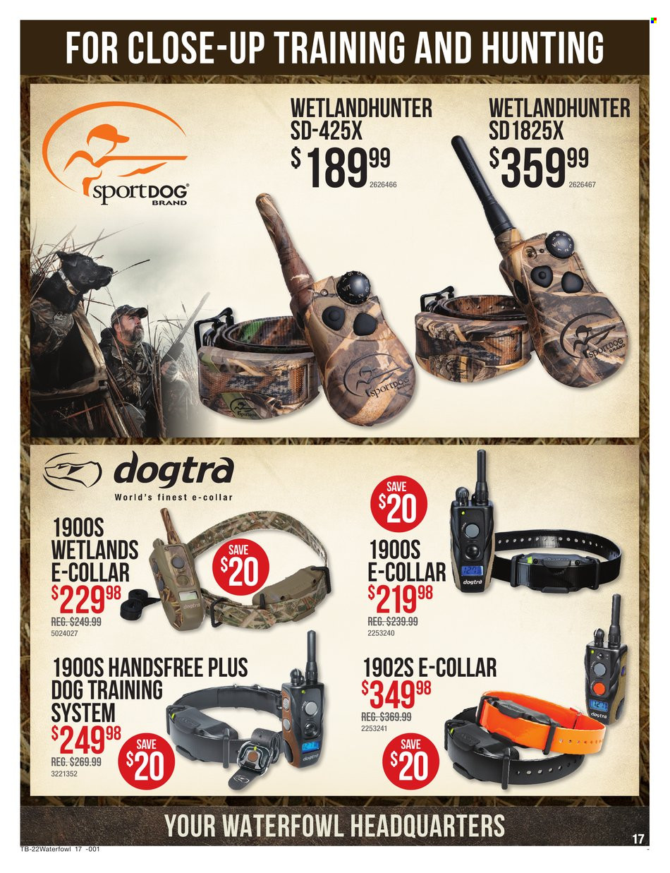 Cabela's + Bass Pro Shops Ad: Waterfowl Gear Up & Save! - Page 17