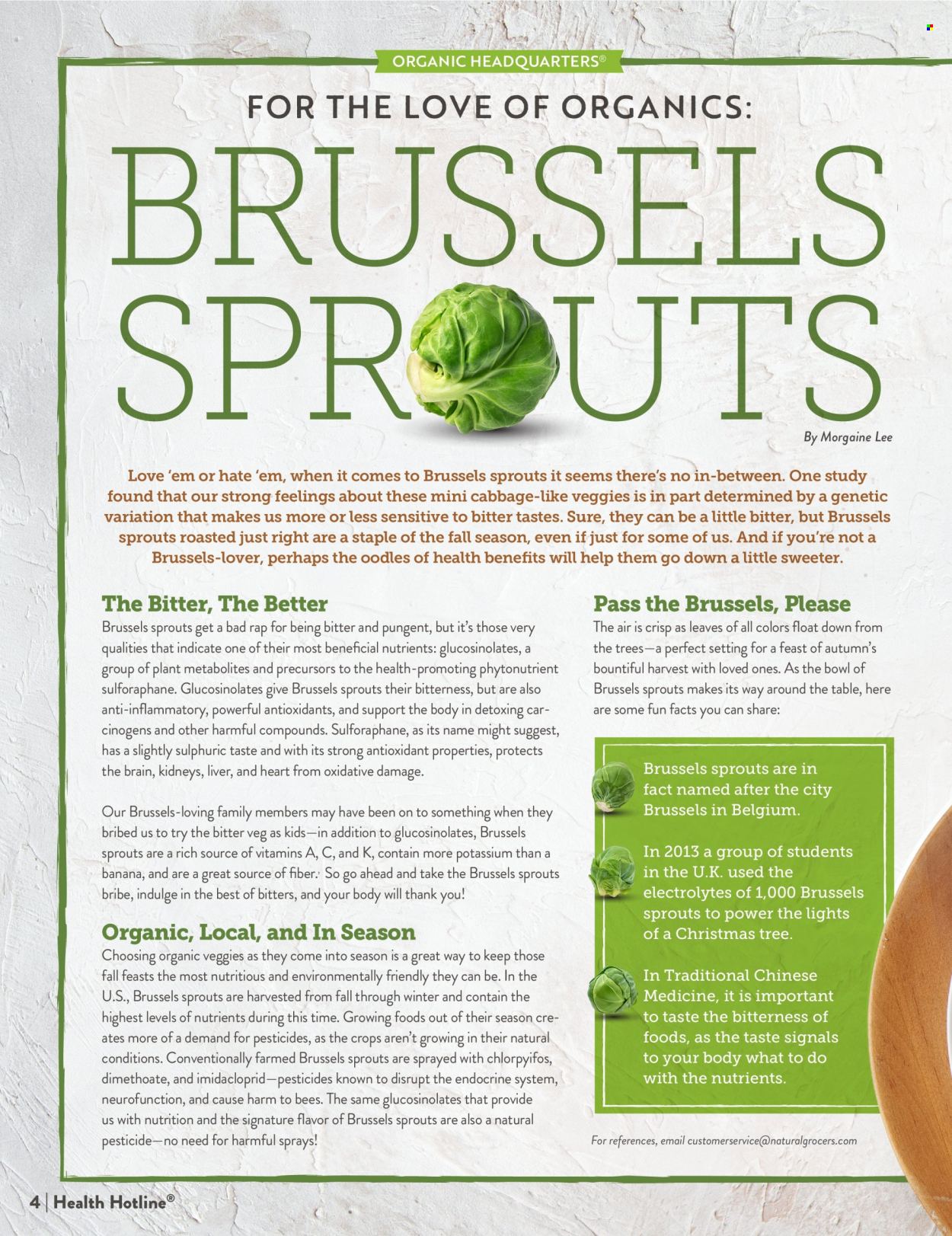 Natural Grocers Health Hotline® Magazine - November 2022 - Page 4