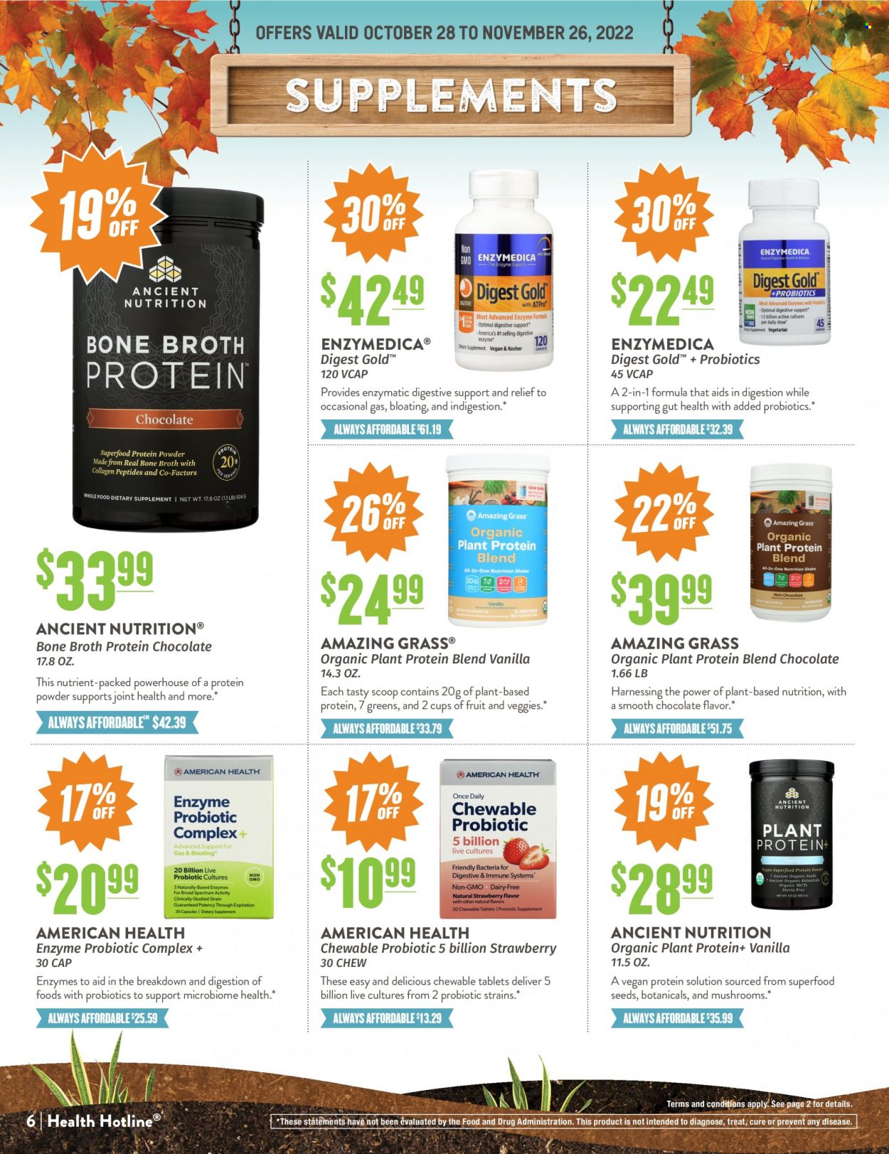 Natural Grocers Health Hotline® Magazine - November 2022 - Page 6