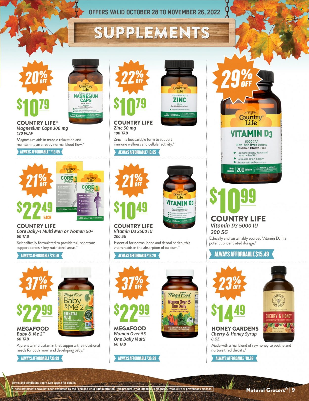 Natural Grocers Health Hotline® Magazine - November 2022 - Page 9