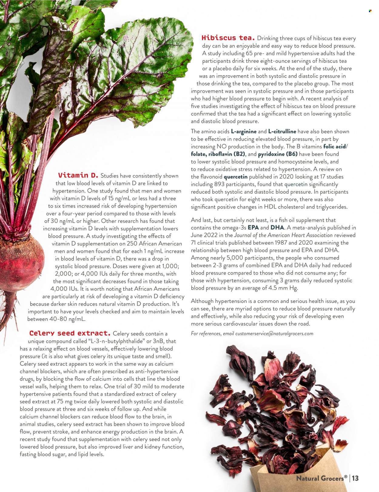 Natural Grocers Health Hotline® Magazine - November 2022 - Page 13