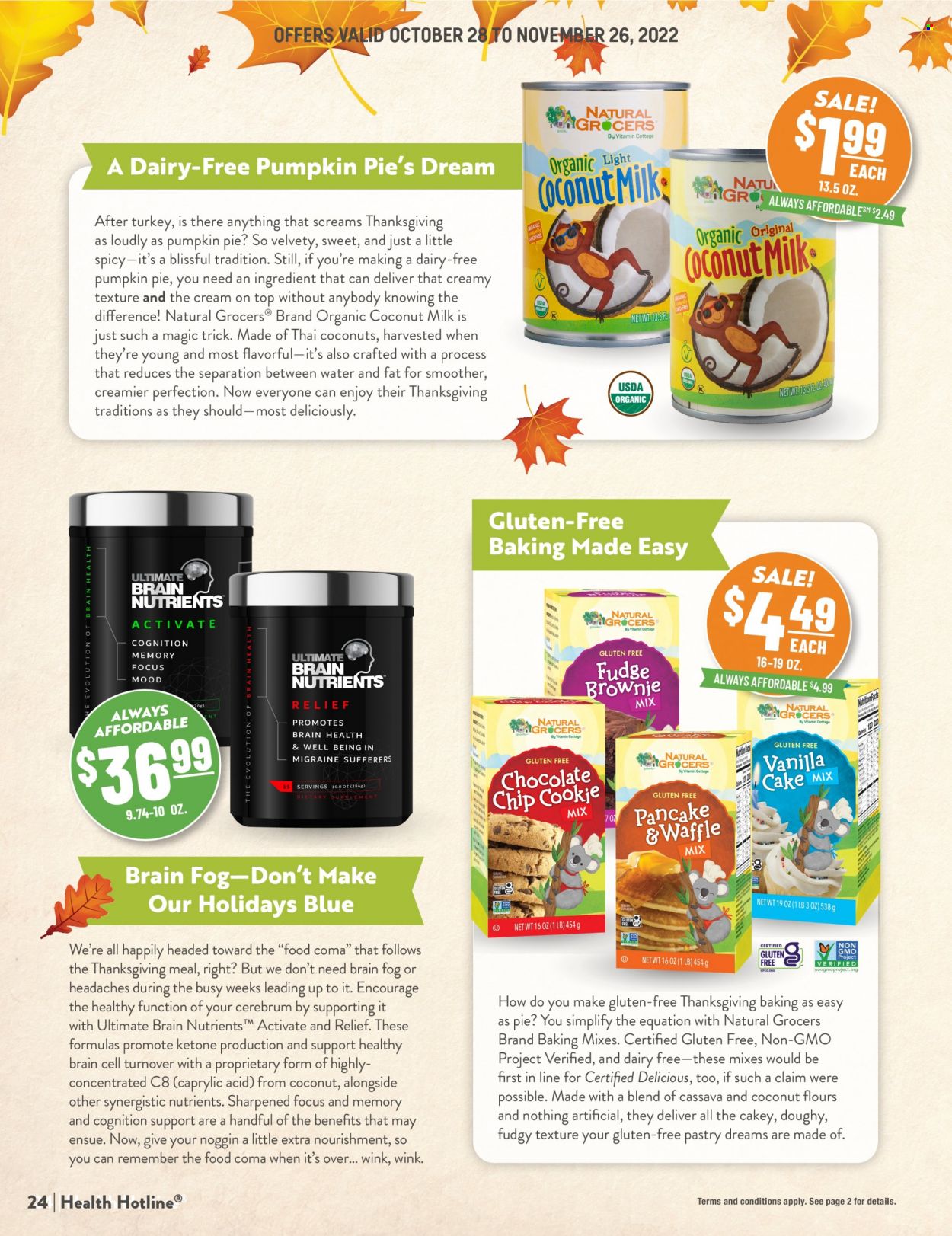 Natural Grocers Health Hotline® Magazine - November 2022 - Page 24