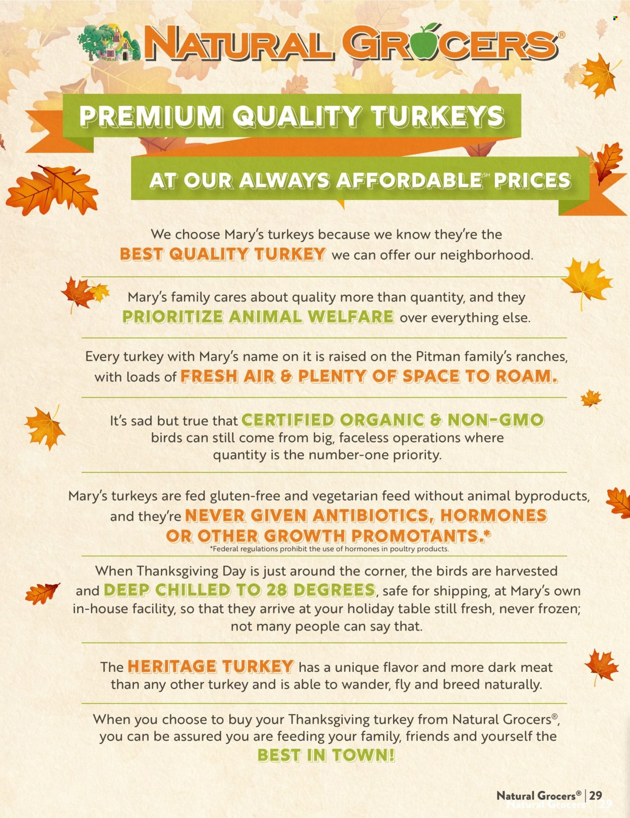 Natural Grocers Health Hotline® Magazine - November 2022 - Page 29