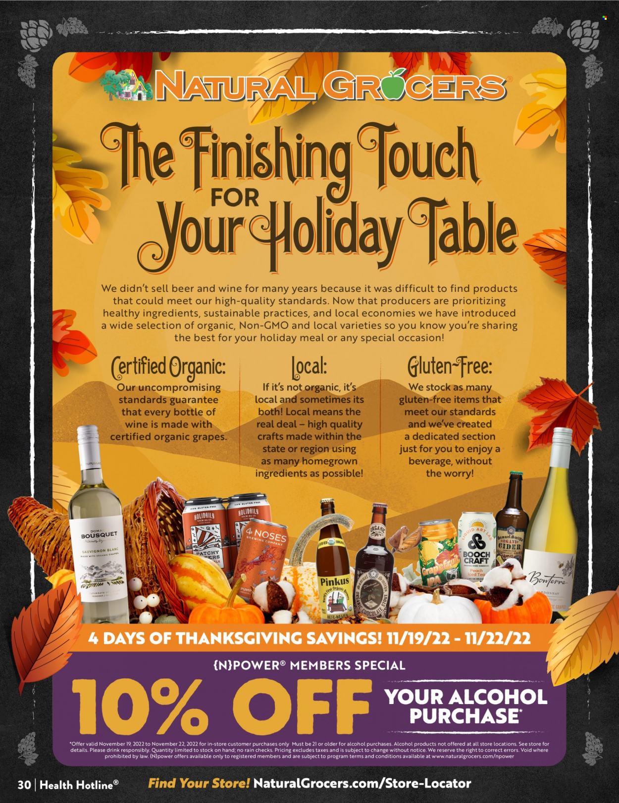Natural Grocers Health Hotline® Magazine - November 2022 - Page 30