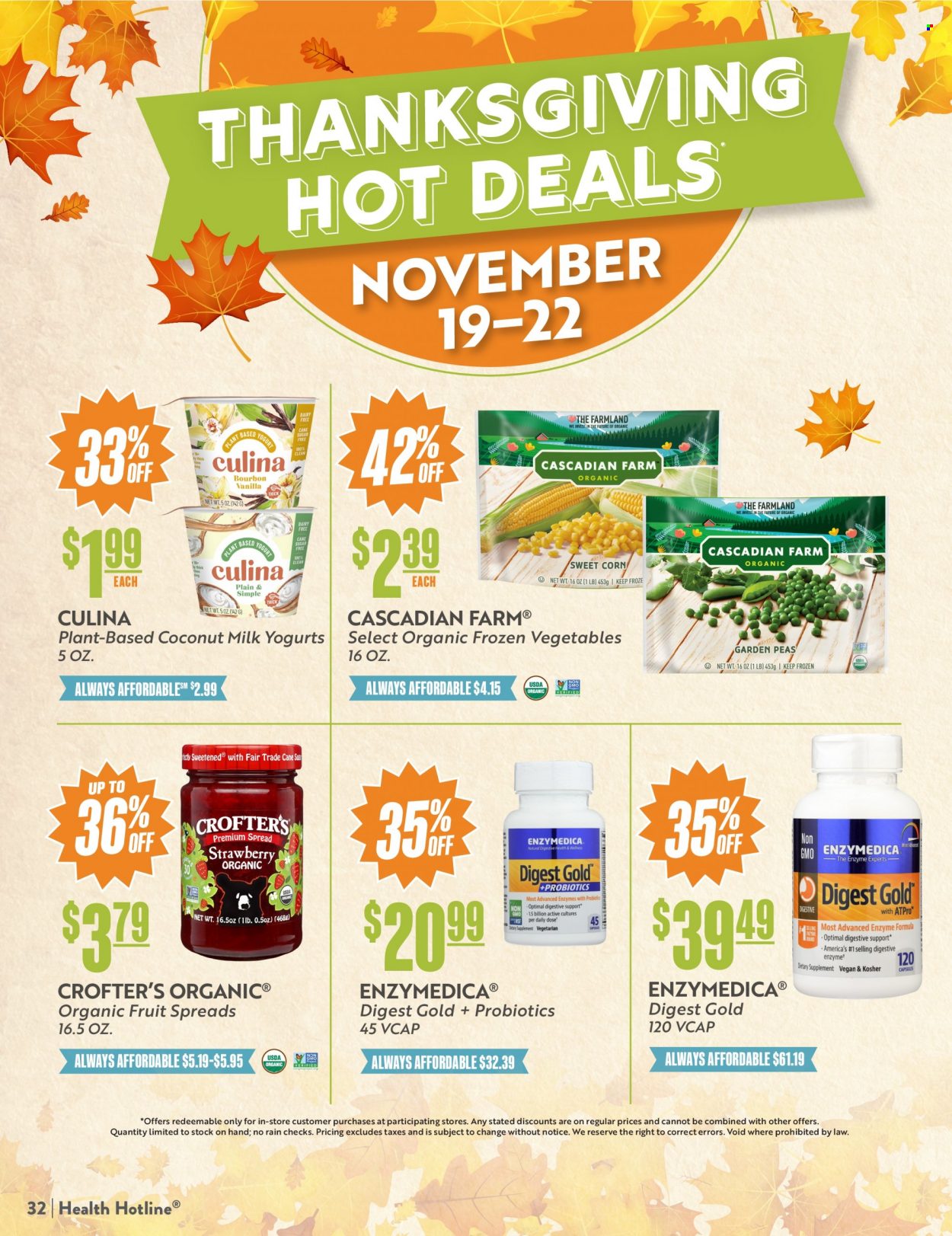 Natural Grocers Health Hotline® Magazine - November 2022 - Page 32