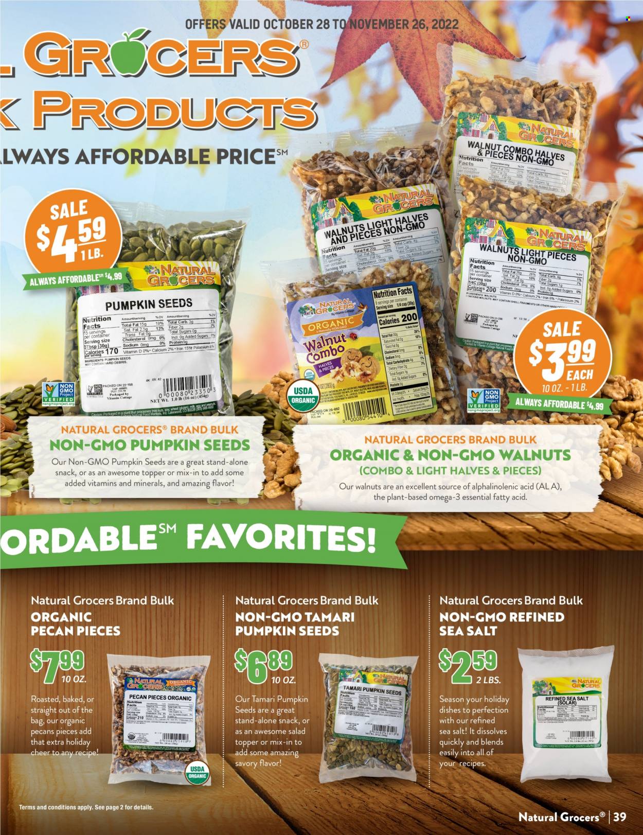 Natural Grocers Health Hotline® Magazine - November 2022 - Page 39