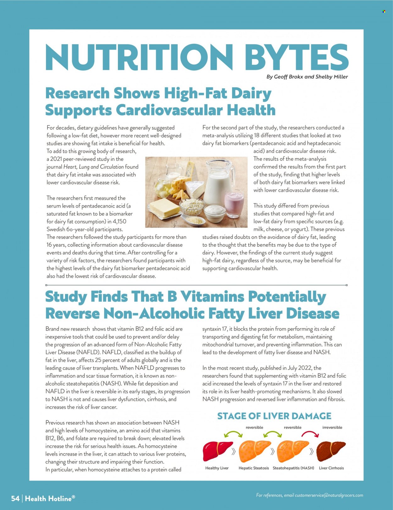 Natural Grocers Health Hotline® Magazine - November 2022 - Page 54